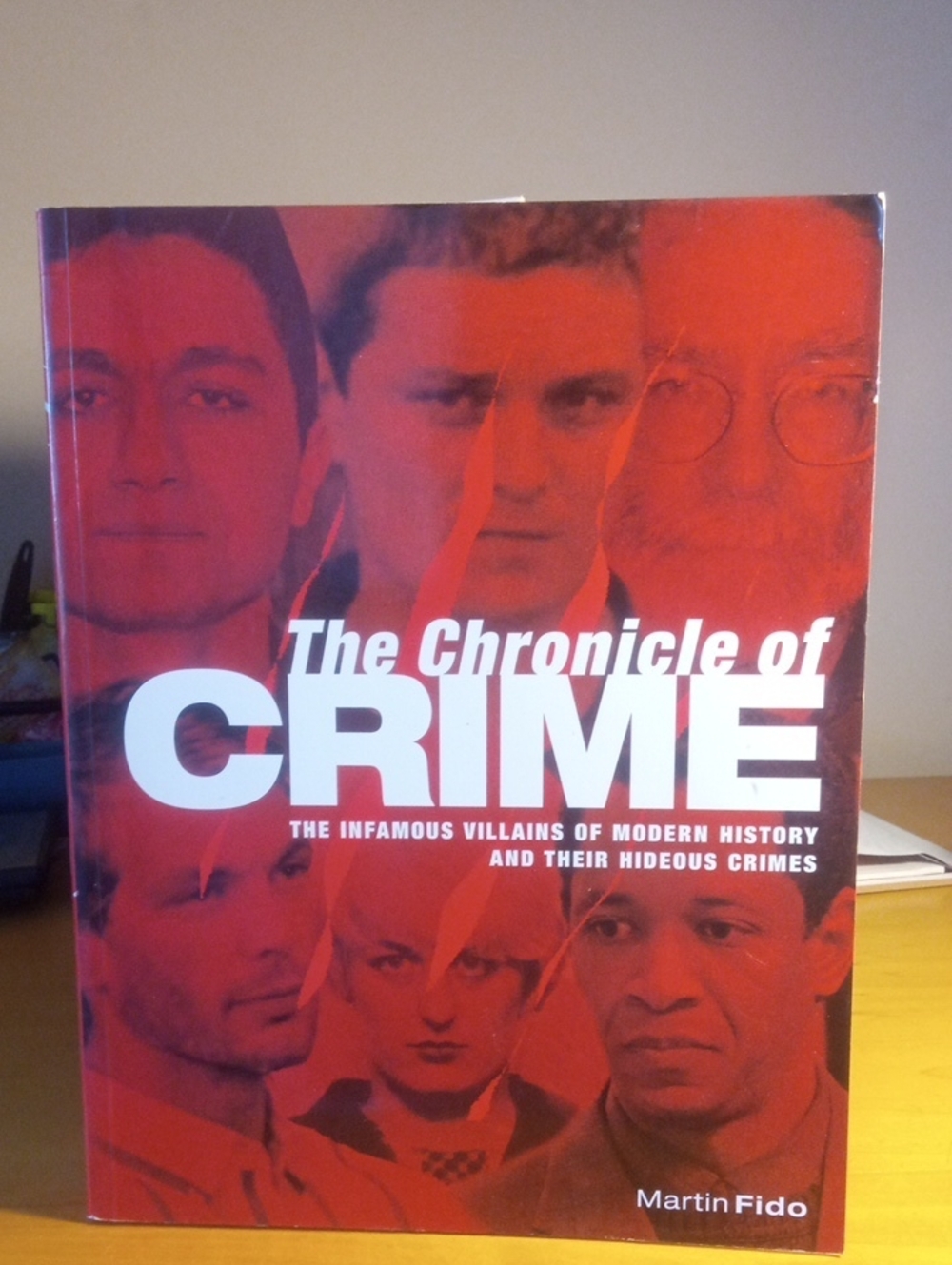 The Chronicle of Crime - Red Hardcover Book